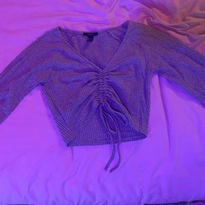 Long Sleeve Grey Top